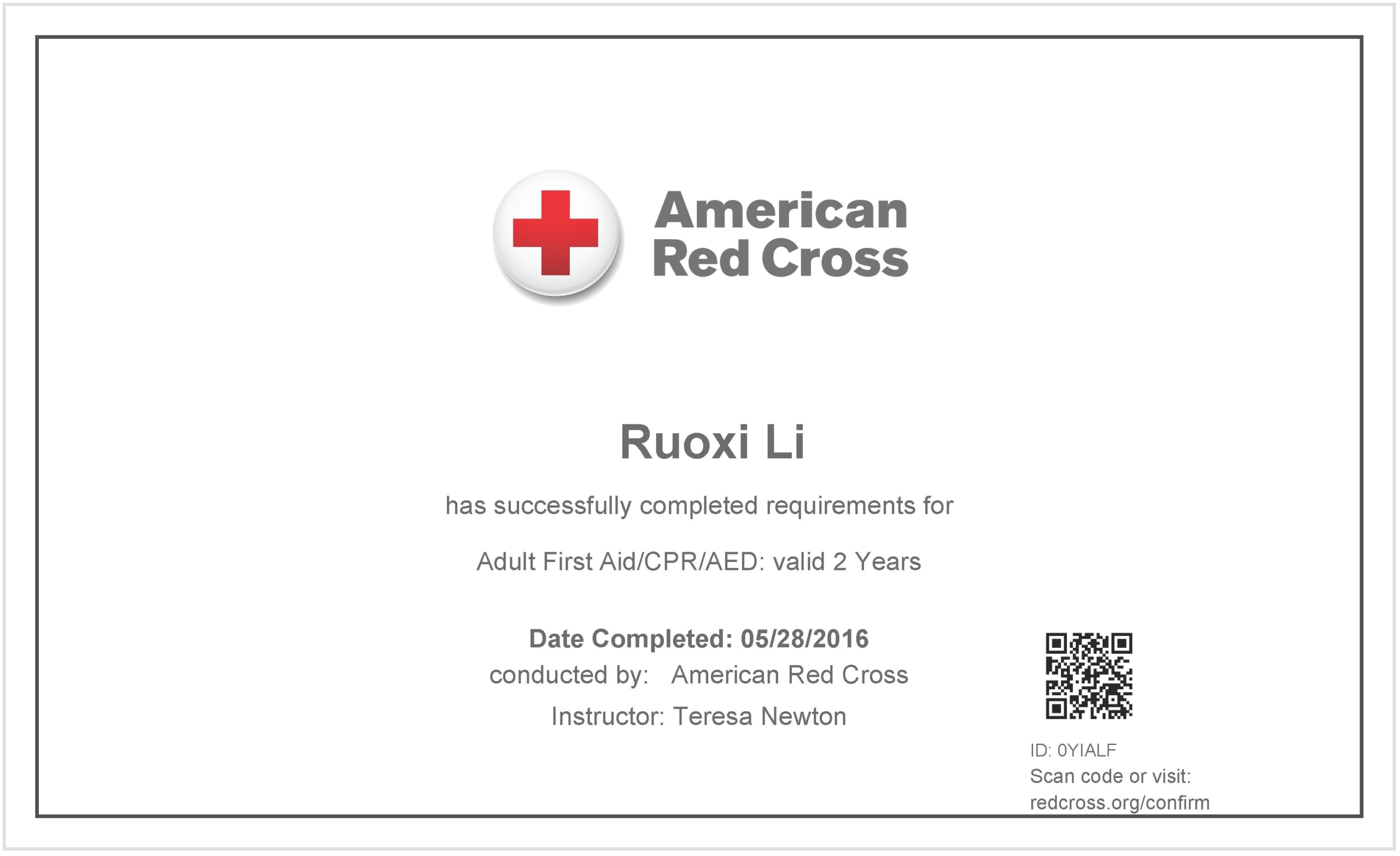 Free Cpr Certification Card First Aid Course Certificate Pertaining To Cpr Card Template