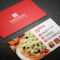 Free Delicious Food Business Card On Behance within Food Business Cards Templates Free