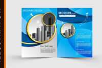 Free Download Adobe Illustrator Template Brochure Two Fold intended for Illustrator Brochure Templates Free Download