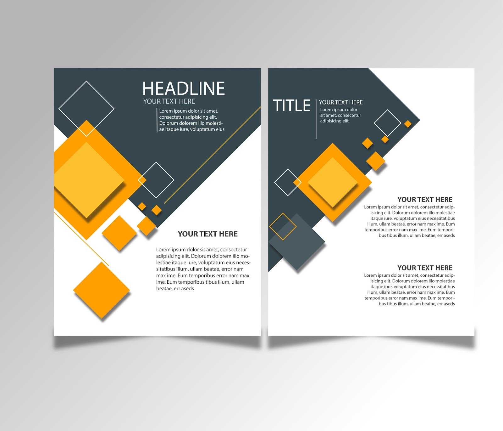 Free Download Brochure Design Templates Ai Files - Ideosprocess Inside Adobe Illustrator Brochure Templates Free Download