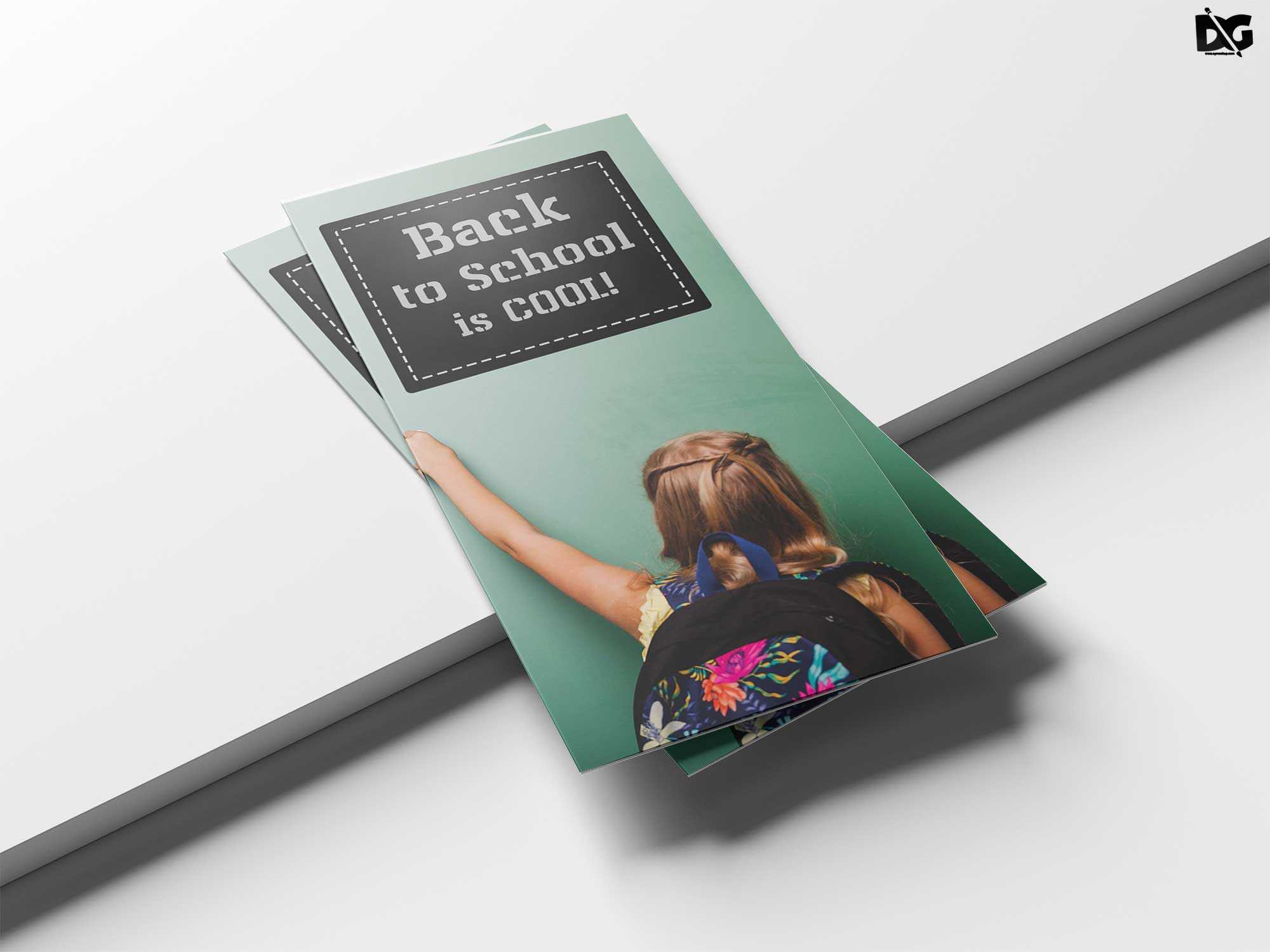 Free Download School Tri Fold Brochure Template | Free Psd For Tri Fold School Brochure Template