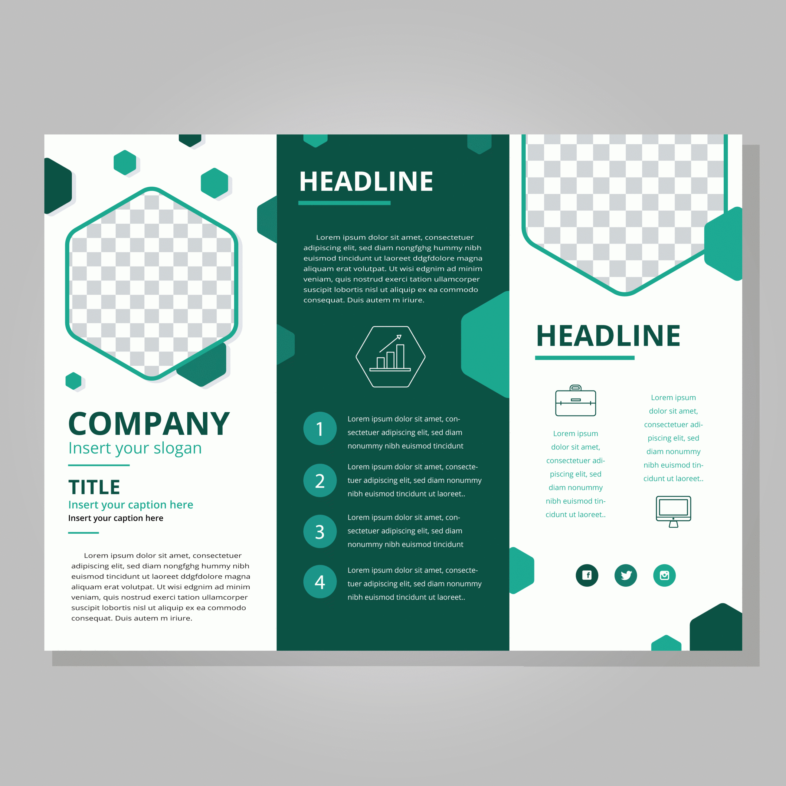 Free Downloadable Tri Fold Brochure Template – Falep With Brochure Templates Ai Free Download