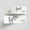 Free Folded Business Cards Mockup (Psd) pertaining to Fold Over Business Card Template