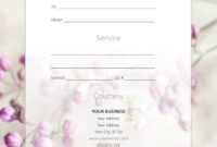 Free Gift Certificate Templates For Massage And Spa regarding Spa Day Gift Certificate Template