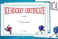 Free Hockey Certificate Templates For Download - Youtube in Hockey Certificate Templates