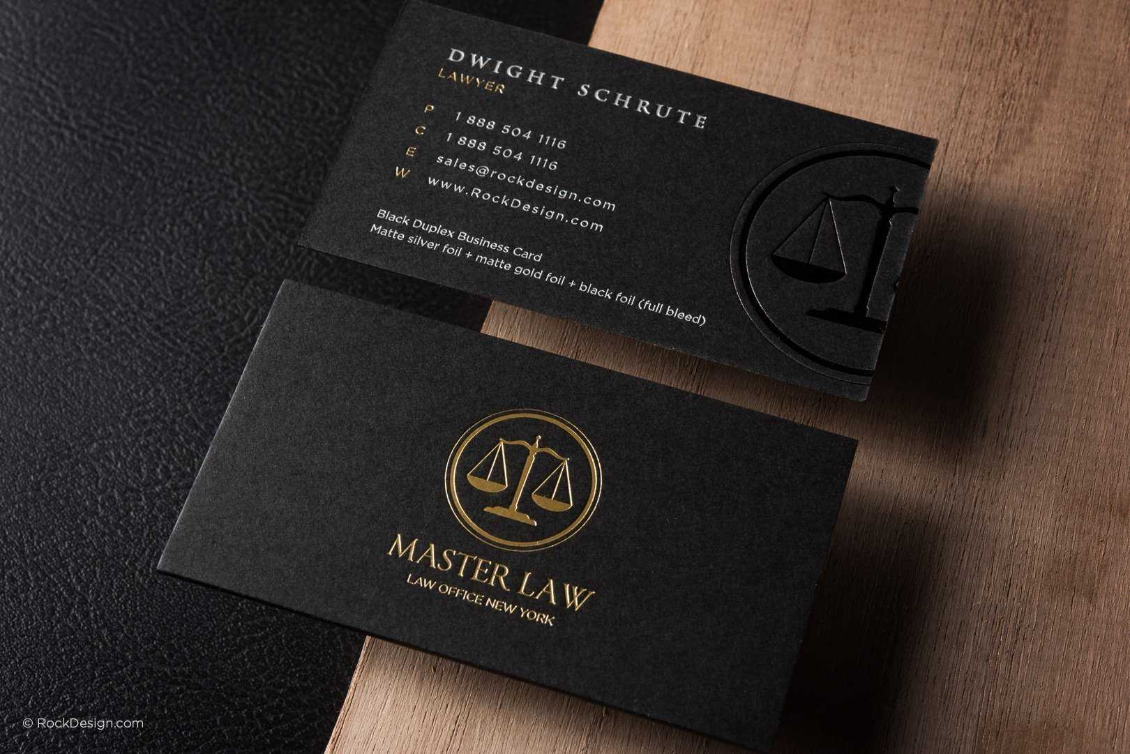 Free Lawyer Business Card Template | Rockdesign In Legal Business Cards Templates Free