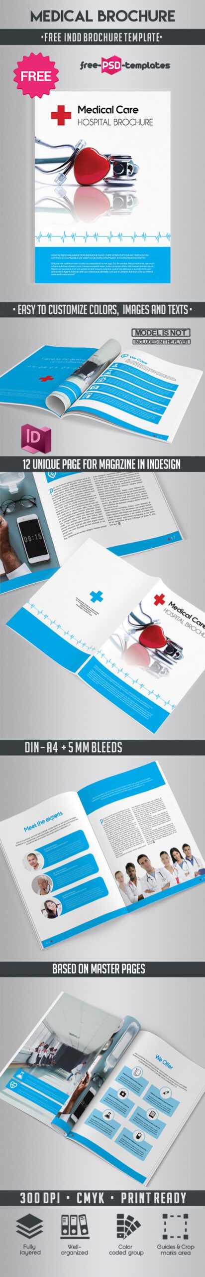 Free Medical Brochure Indd Template | Free Psd Templates With Regard To Brochure Template Indesign Free Download