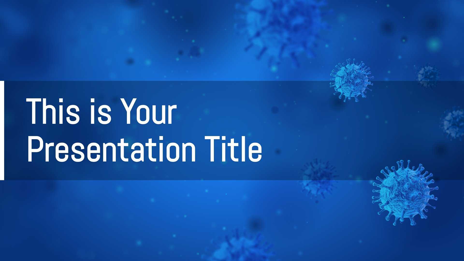 Free Medical Powerpoint Template & Google Slides Theme With Regarding Virus Powerpoint Template Free Download