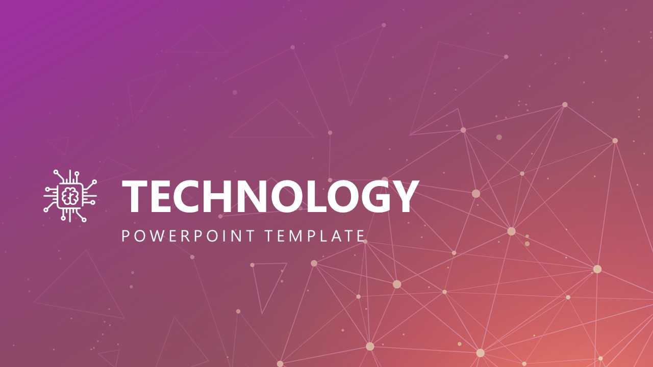 Free Modern Technology Powerpoint Template Intended For Powerpoint Templates For Technology Presentations