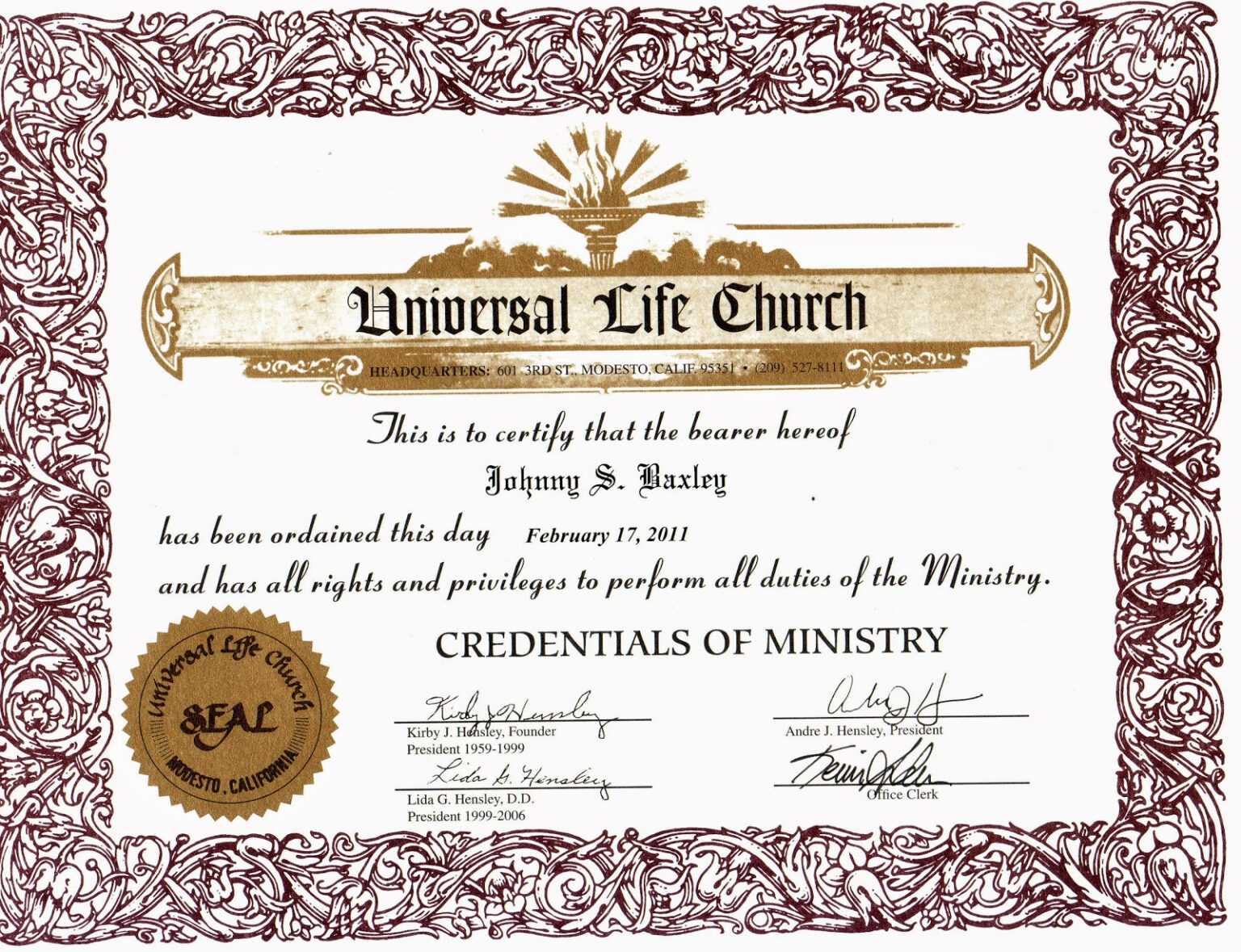 free-ordination-certificate-template-sample-professional-templates