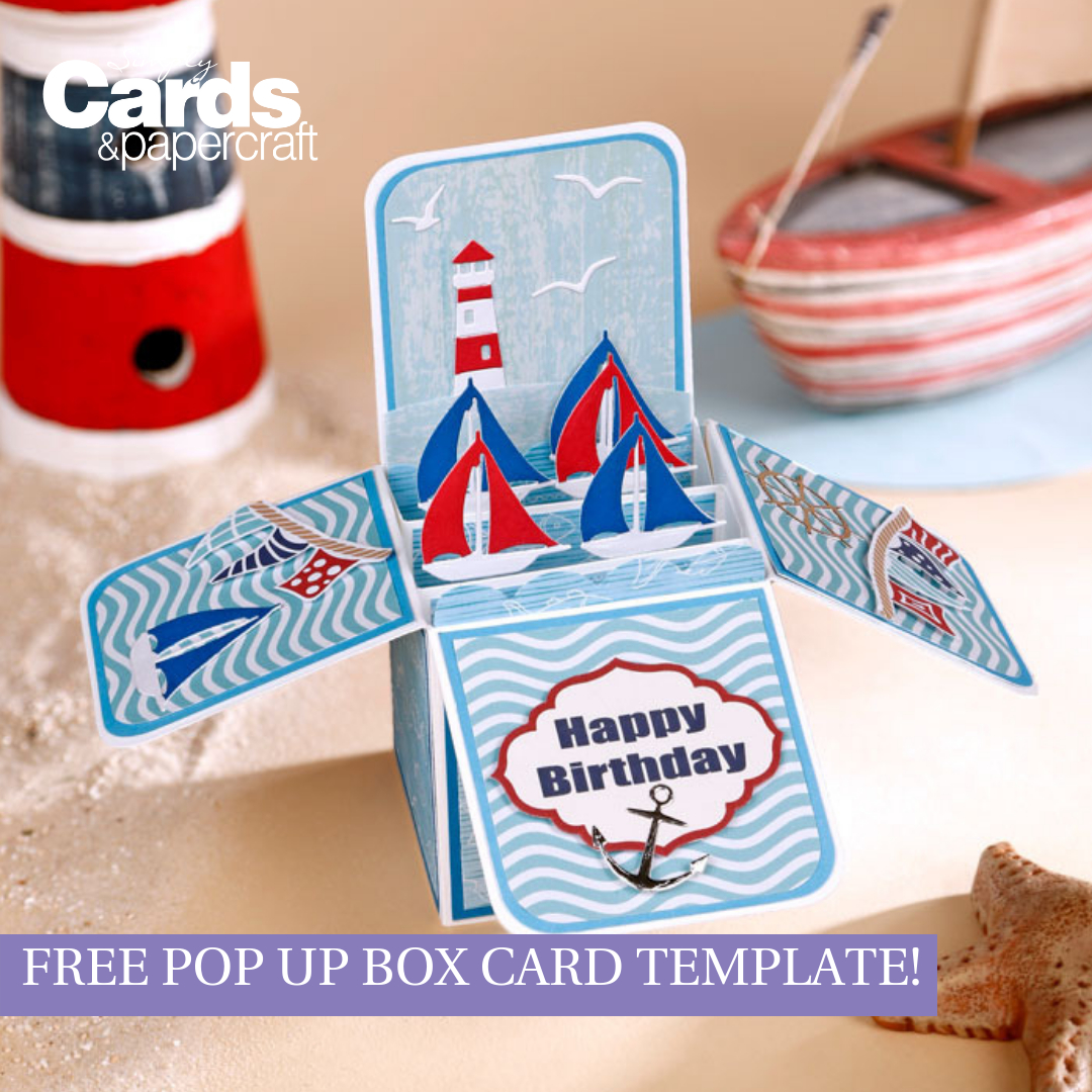 Free Pop Up Box Card Template – Simply Cards & Papercraft Intended For Templates For Pop Up Cards Free
