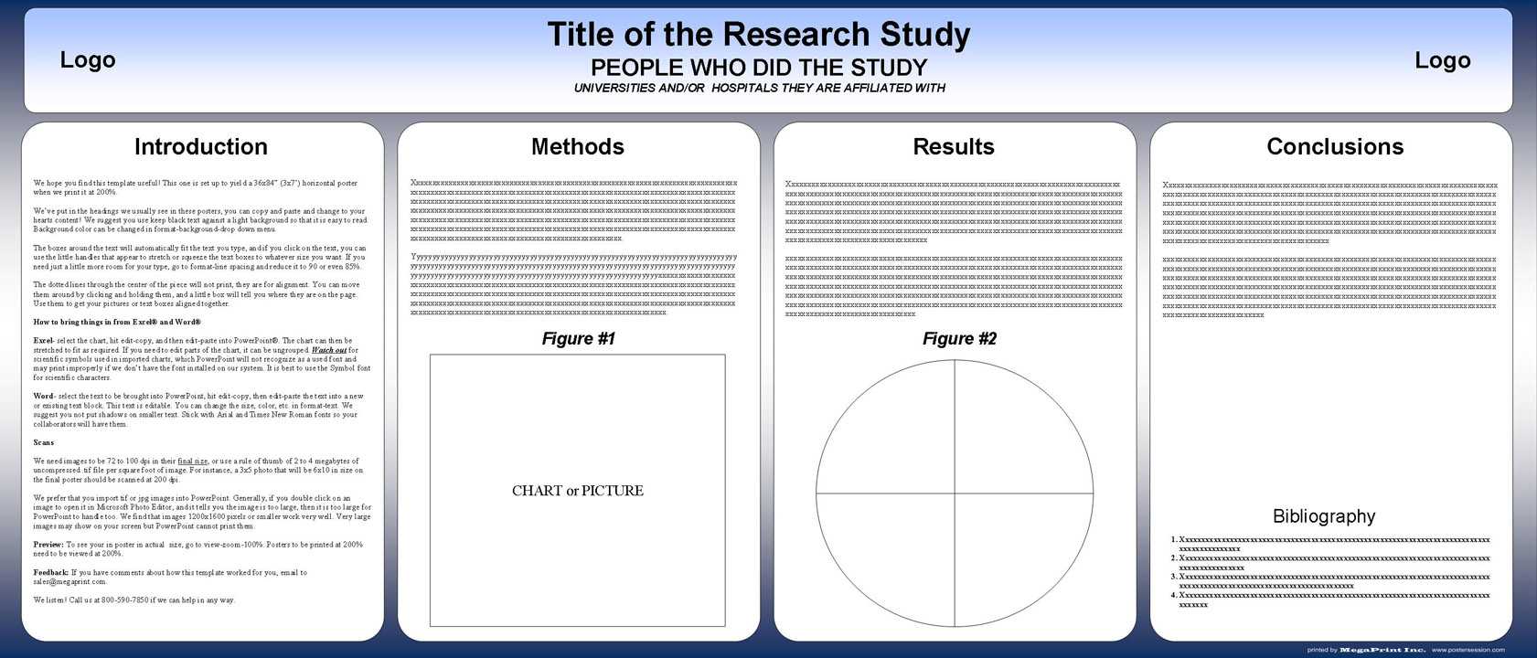 Free Powerpoint Scientific Research Poster Templates For With Powerpoint Poster Template A0