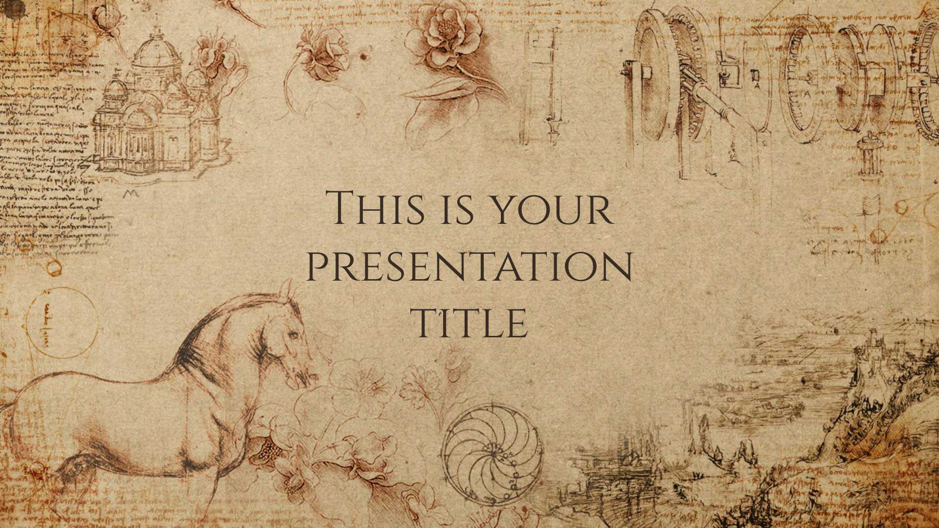 Free Powerpoint Template Or Google Slides Theme With With Regard To Powerpoint Templates War