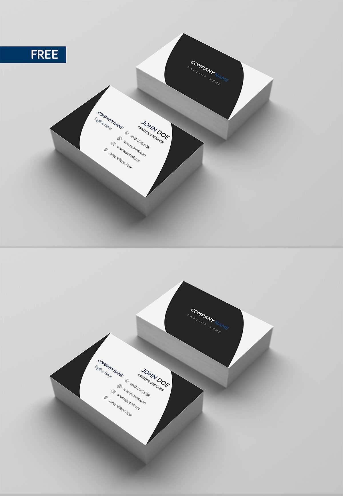 Free Print Design Business Card Template - Creativetacos Intended For Free Template Business Cards To Print