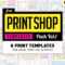 Free Print Shop Templates For Local Printing Services With Template For Cards To Print Free