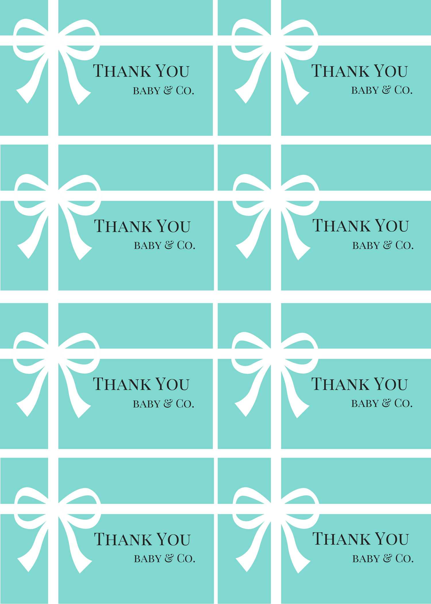 Free Printable Baby Shower Thank You Cards – Calep With Regard To Thank You Card Template For Baby Shower