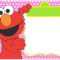 Free Printable Elmo Invitation Templates | Invitations Online Within Elmo Birthday Card Template