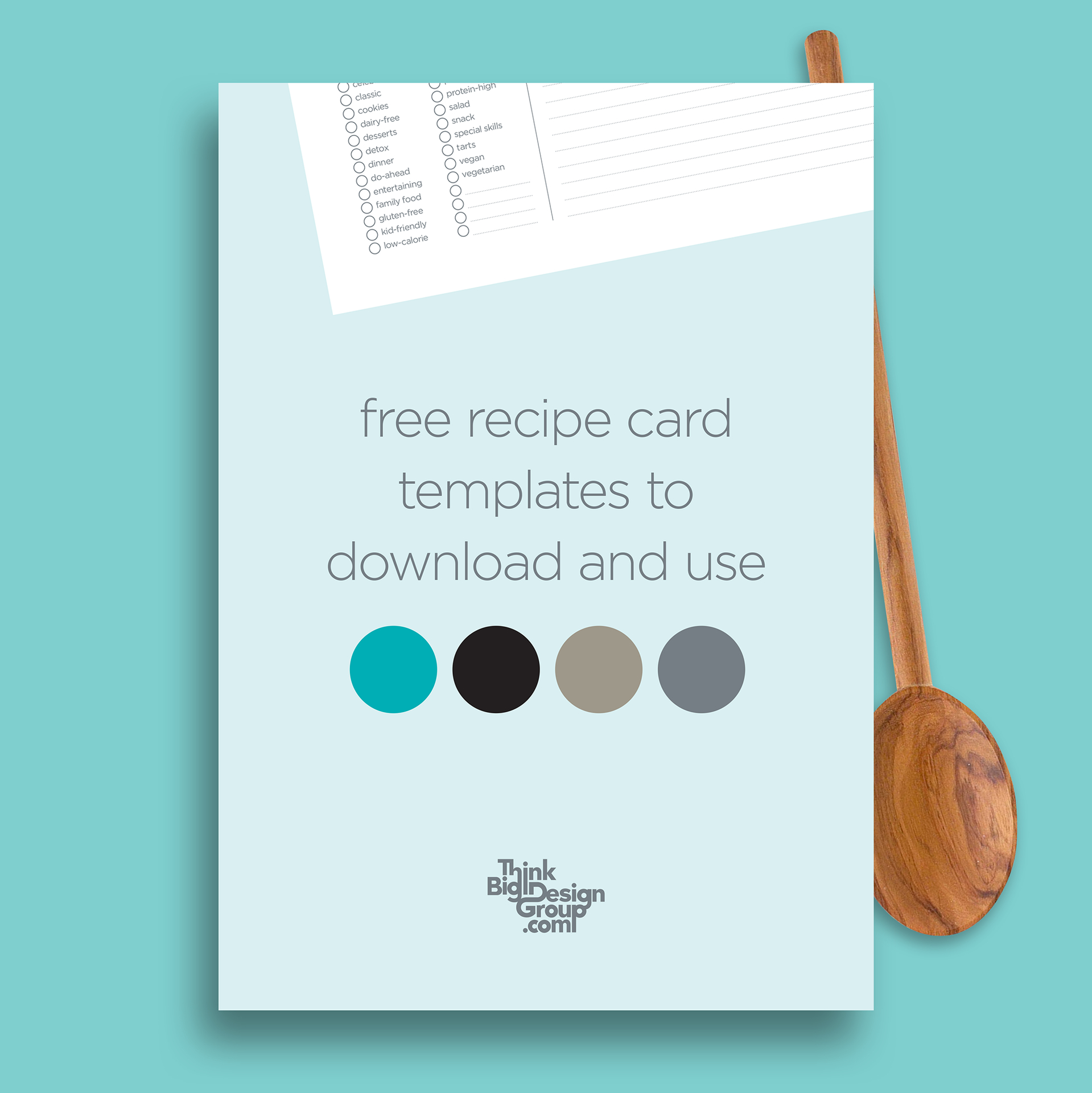 Free Recipe Card Templates Pertaining To Recipe Card Design Template