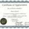 Free Sample Certificates Certificate Of Recognition Template With Regard To Sample Certificate Of Recognition Template