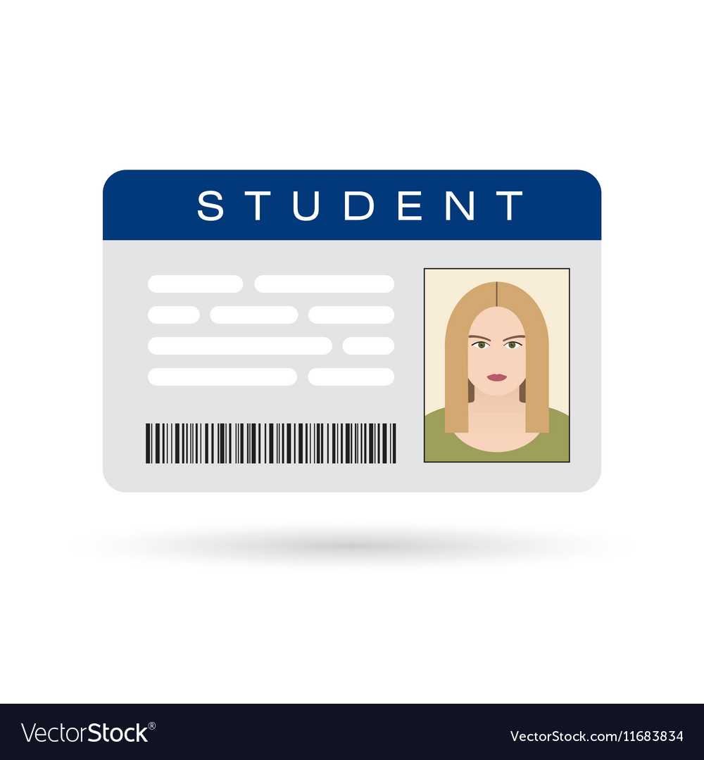 Free Student Id Card – Calep.midnightpig.co With Isic Card Template