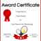 Free Tennis Certificates | Edit Online And Print At Home Regarding Tennis Certificate Template Free