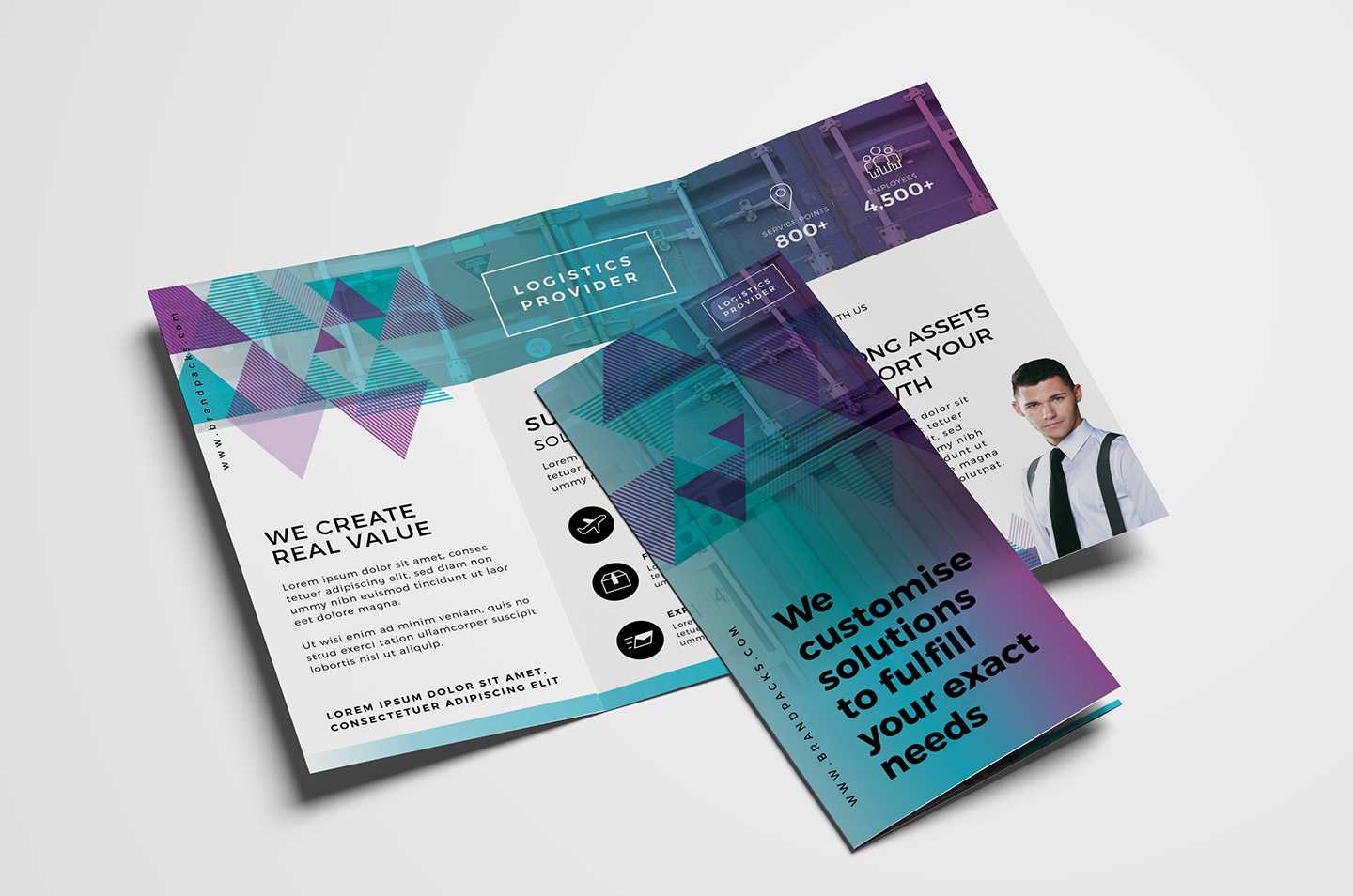 Free Trifold Brochure Template Vol.2 In Psd, Ai & Vector Inside Adobe Illustrator Tri Fold Brochure Template