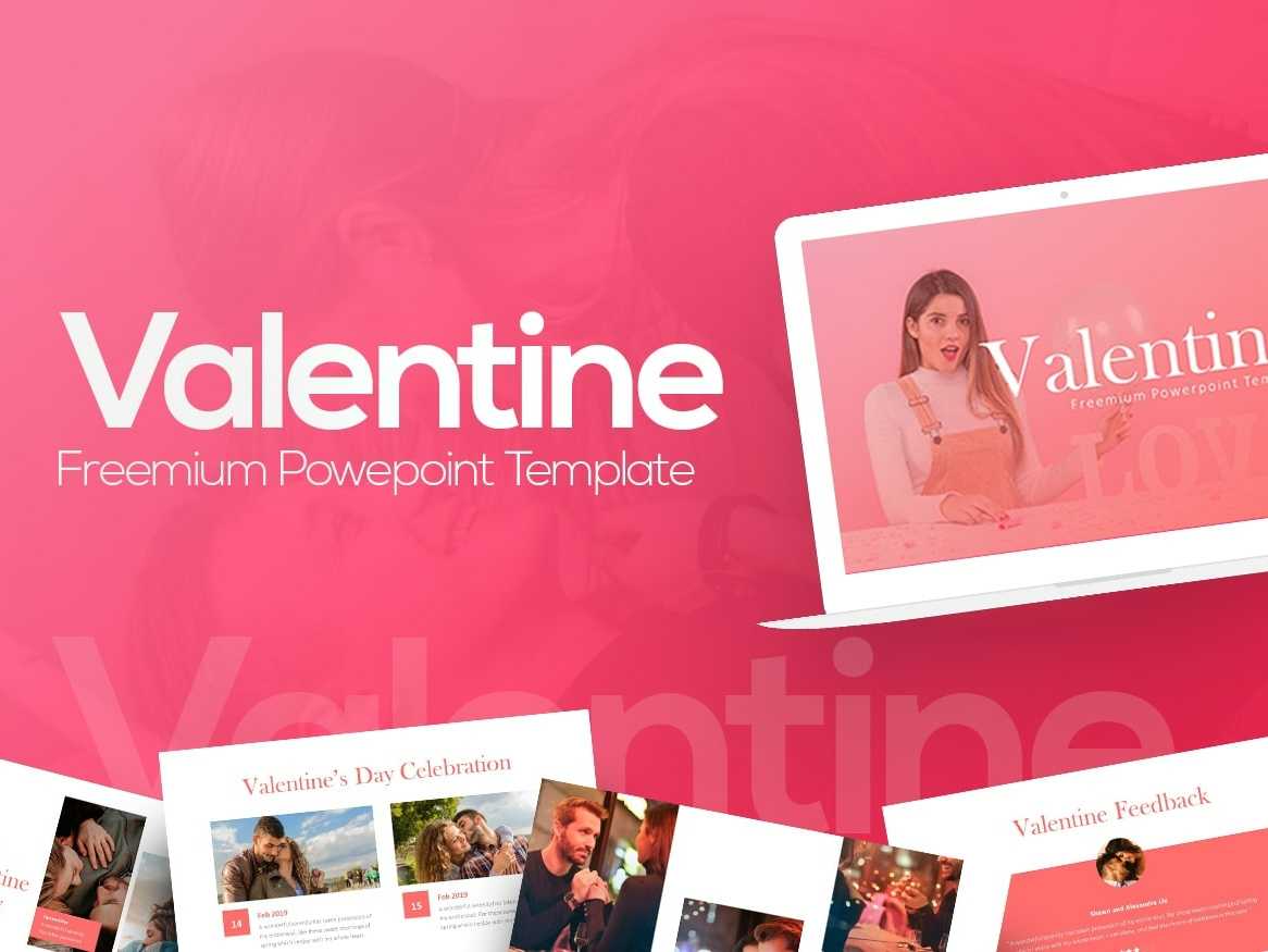Free Valentine Powerpoint Templaterrgraph On Dribbble In Valentine Powerpoint Templates Free