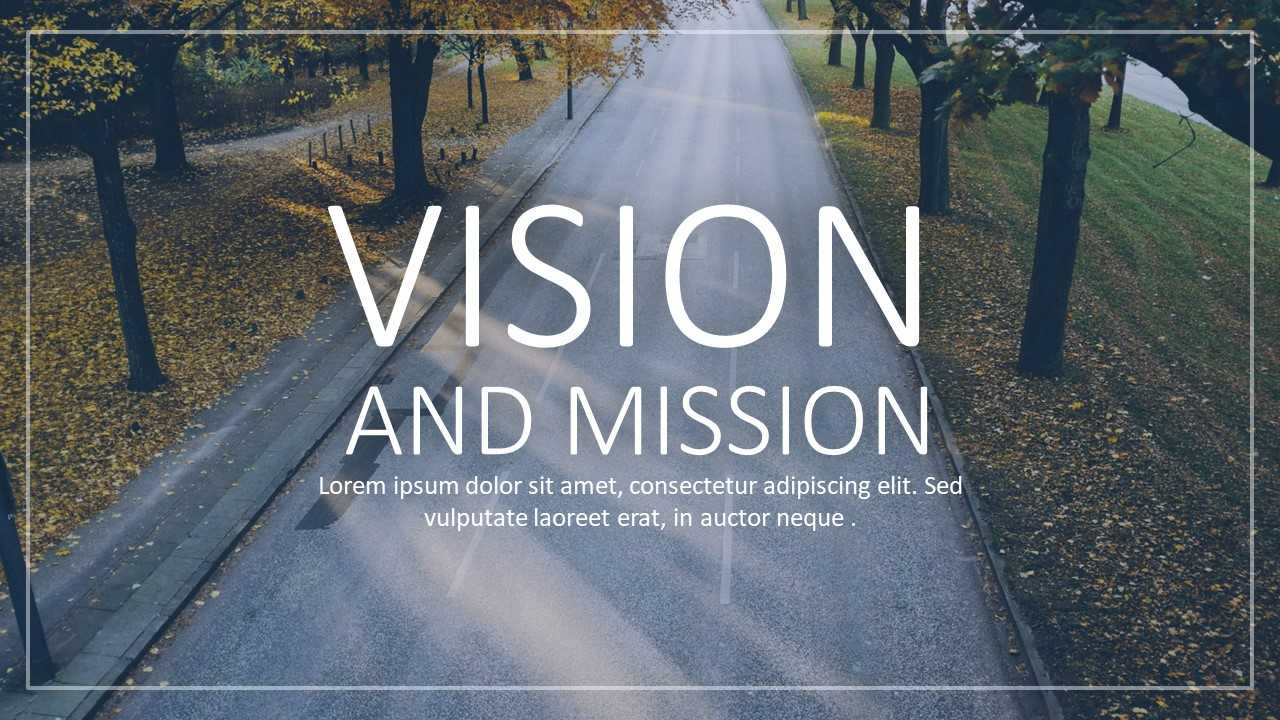Free Vision And Mission Business Powerpoint Template Within Powerpoint Template Resolution