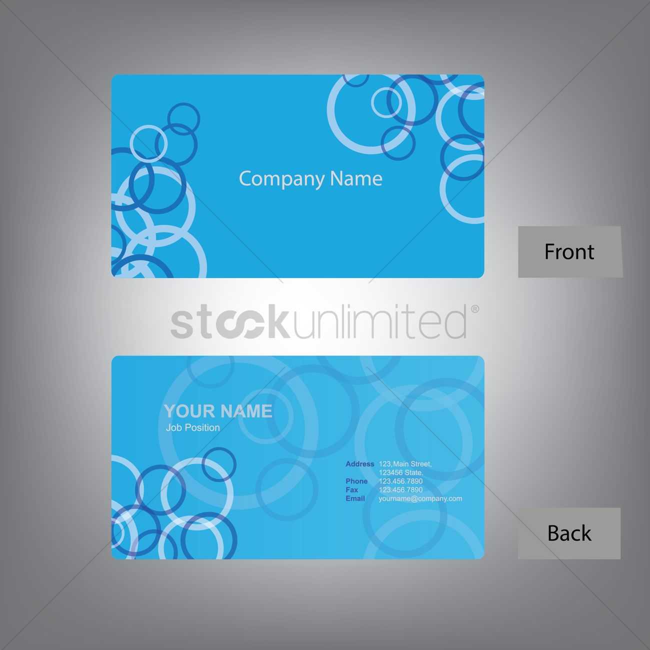 Front And Back Business Card Template Word ] - Card Template Regarding Front And Back Business Card Template Word