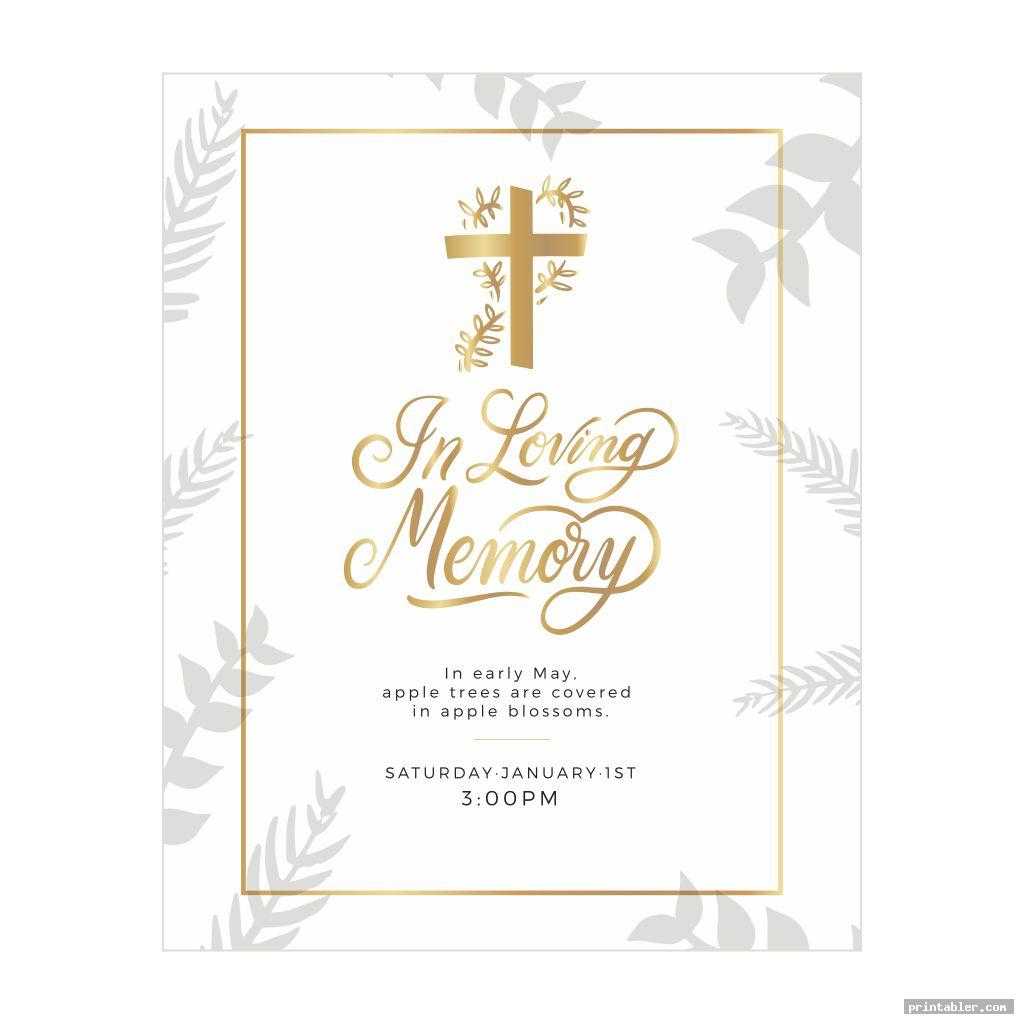 Funeral Memory Cards Templates Printable – Printabler With Regard To In Memory Cards Templates