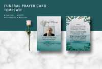 Funeral Prayer Card Template, Ms Word &amp; Photoshop Template pertaining to Prayer Card Template For Word