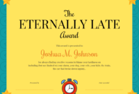 Funny Certificate Template within Fun Certificate Templates