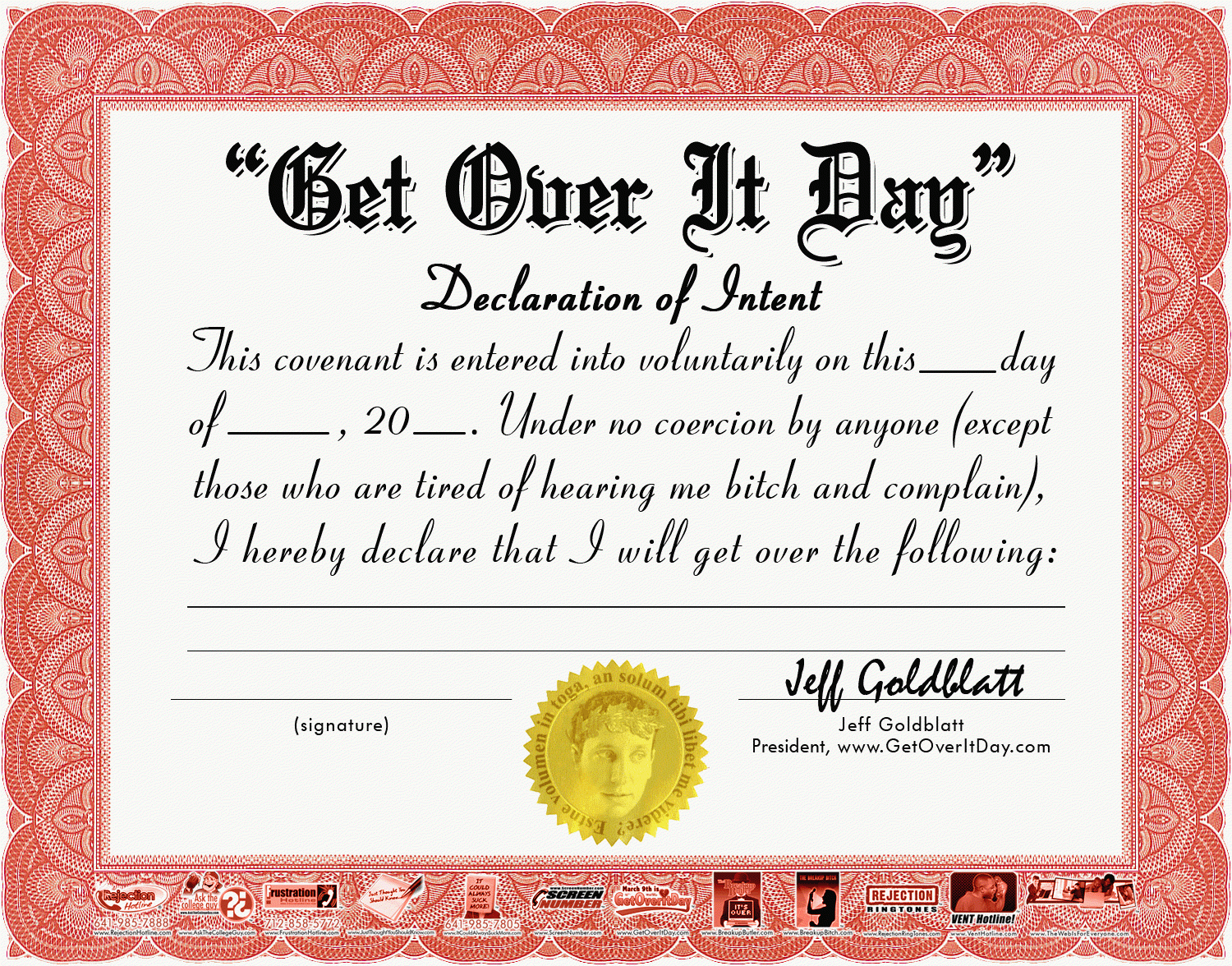 Funny Office Awards Youtube. Silly Certificates Funny Awards Inside Free Printable Funny Certificate Templates