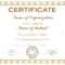 General Purpose Certificate Or Award With Sample Text That Can.. with Promotion Certificate Template