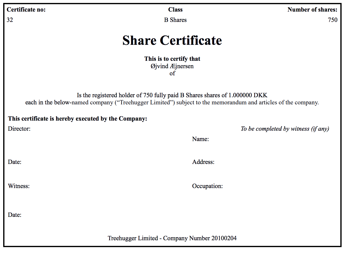 Generating Share Certificates On Capdesk Pertaining To Template Of Share Certificate