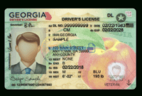 Georgia Driving License Psd Template New Version (V1) with regard to Georgia Id Card Template