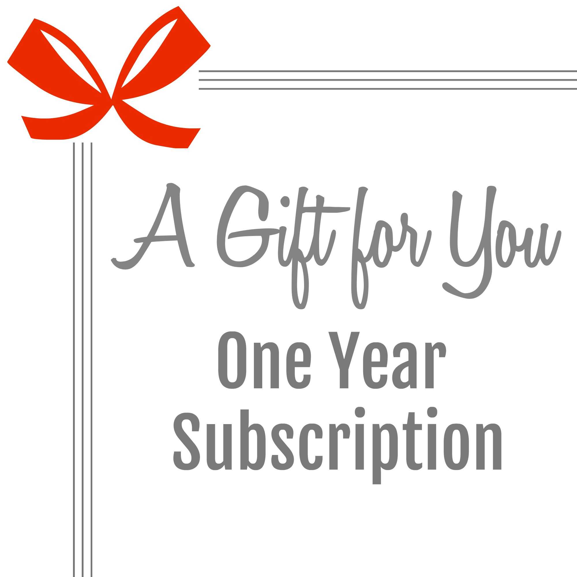 Gift A Magazine Subscription With Our Free Printable Cards With Regard To Magazine Subscription Gift Certificate Template