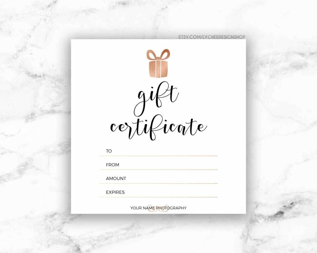 Gift Certificate Template | Free Download Template Design In Free Photography Gift Certificate Template