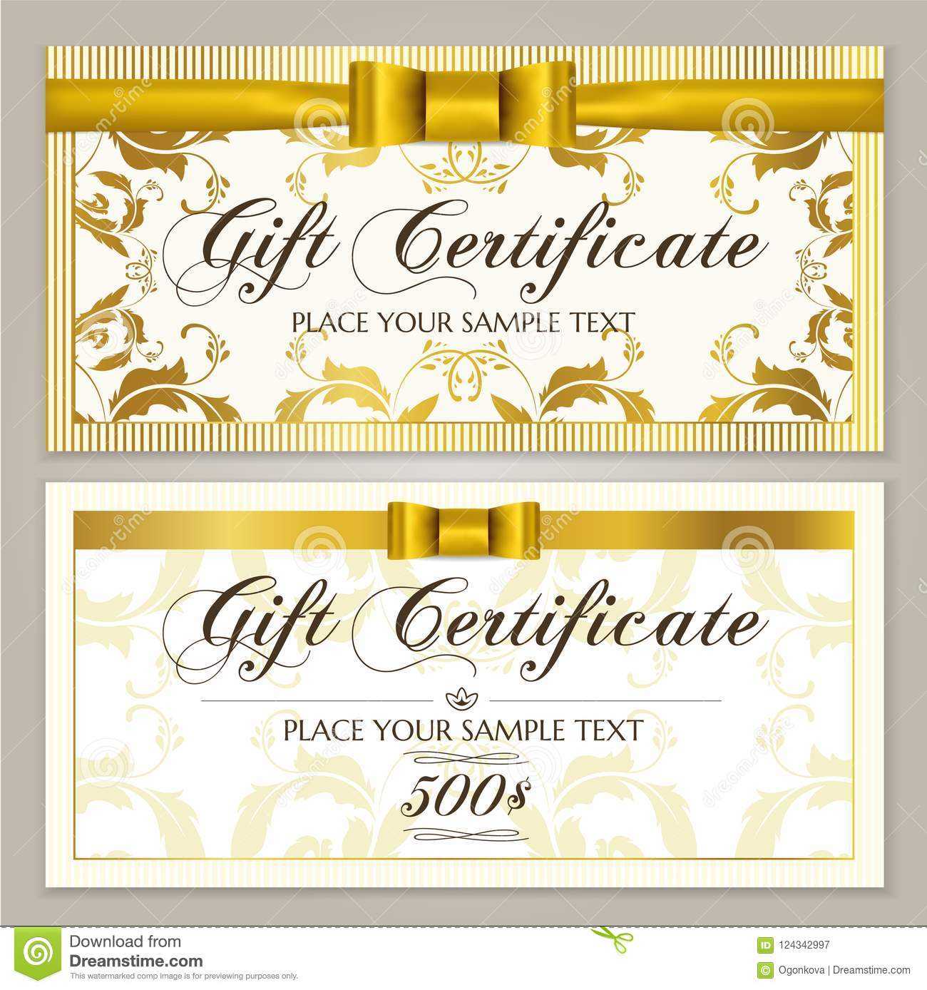 Gift Certificate Template Gift Voucher Layout, Coupon For Restaurant Gift Certificate Template