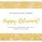 Gold And White Retirement Card - Templatescanva within Retirement Card Template