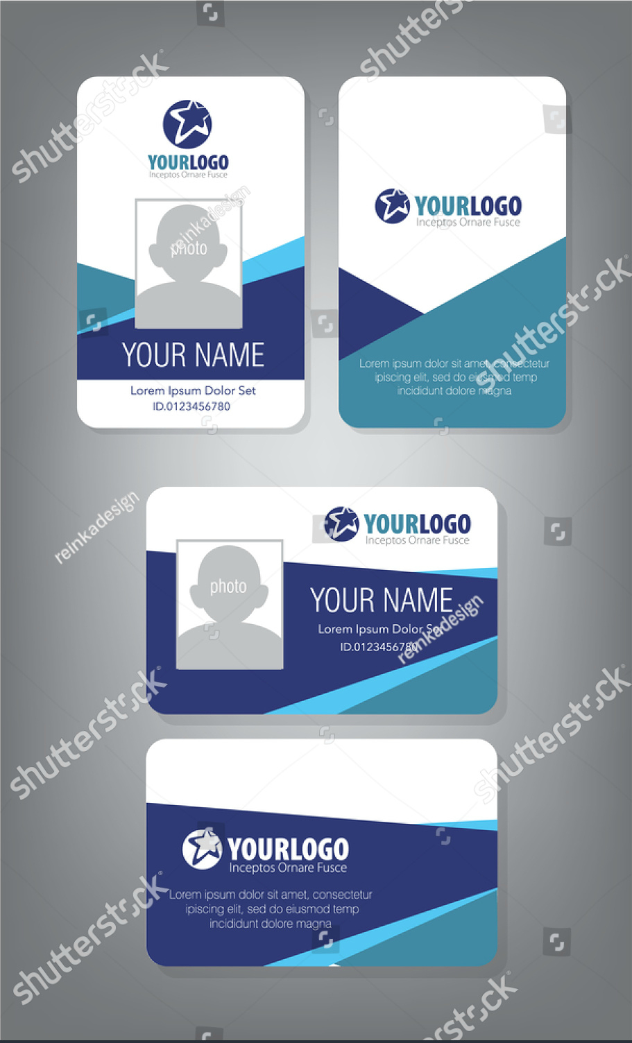 Government Employee Id Card Design – Yeppe With Regard To Free Id Card Template Word