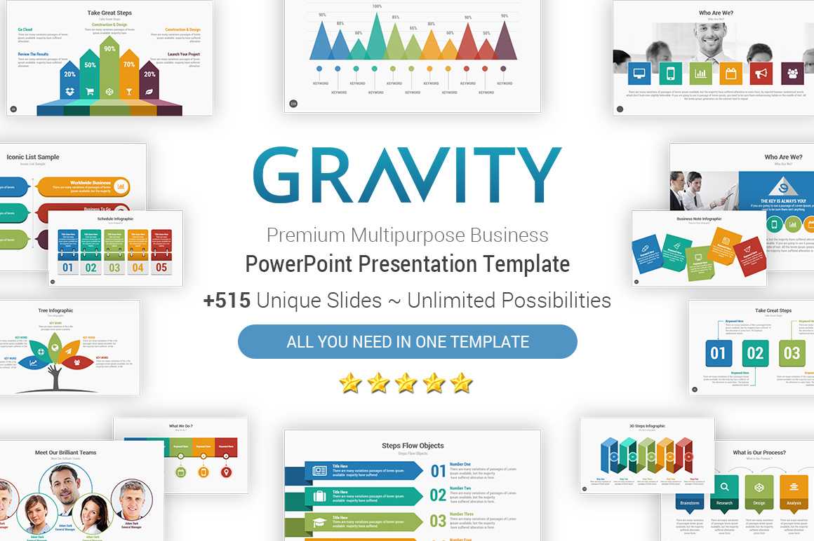 Gravity Cool Powerpoint Presentation Template – Yekpix In What Is A Template In Powerpoint