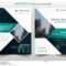 Green Square Abstract Annual Report Brochure Design Template Within E Brochure Design Templates