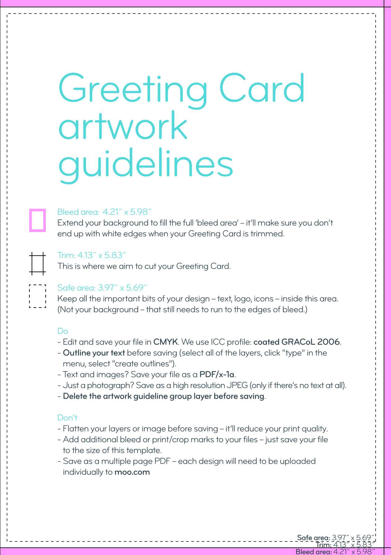 Greeting Card Design Guidelines Pertaining To Birthday Card Indesign Template