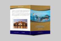Hotel Resort Bi Fold Brochure Design Templatearun Kumar for Hotel Brochure Design Templates