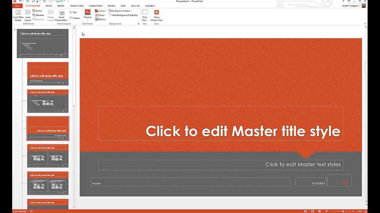 How To Customize A Powerpoint Template - Calep.midnightpig.co For Where Are Powerpoint Templates Stored