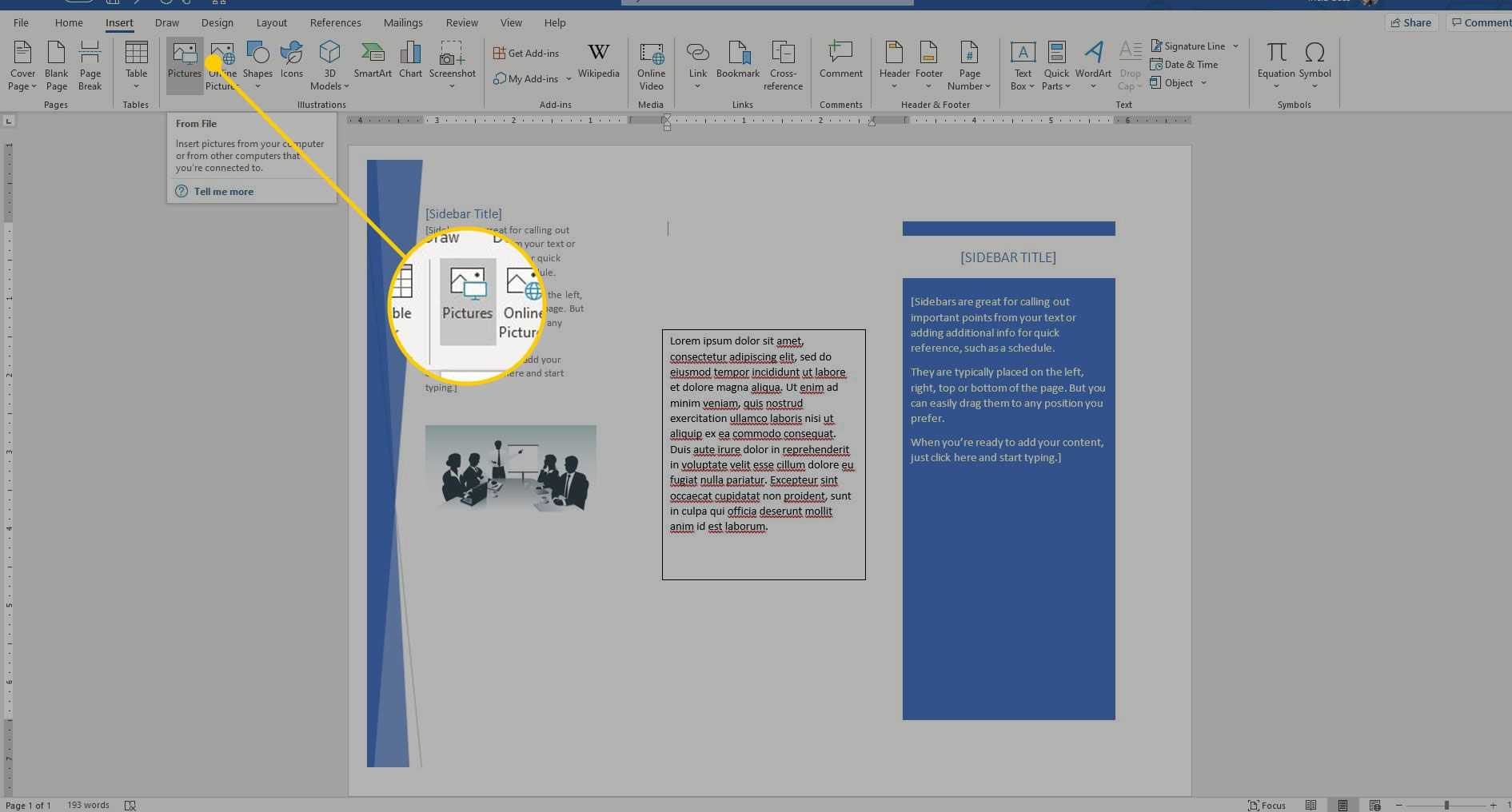 How To Make A Brochure On Microsoft Word Intended For Word 2013 Brochure Template