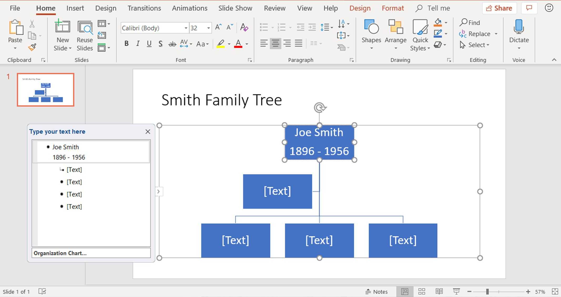 How To Make A Family Tree In Powerpoint – Dalep.midnightpig.co Throughout Powerpoint Genealogy Template