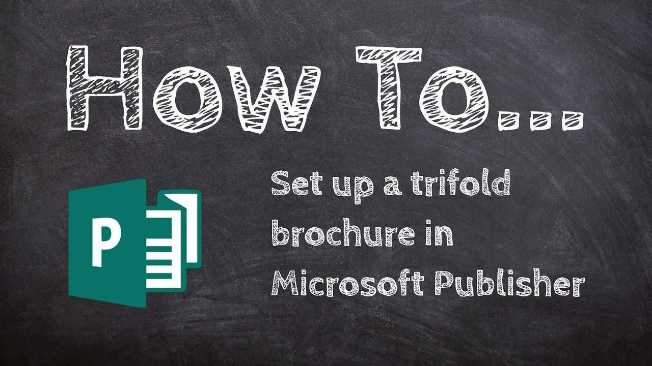 How To Make A Trifold Brochure In Microsoft Publisher Throughout Free Template For Brochure Microsoft Office
