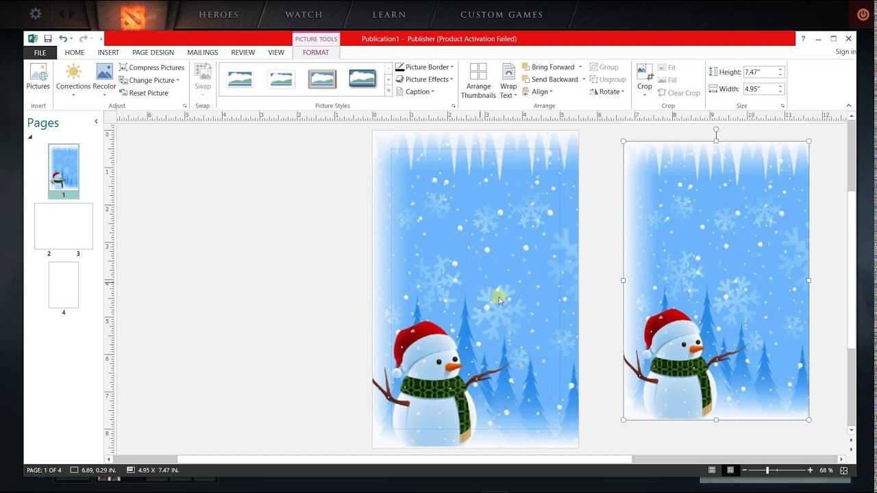 How To Make Greeting Card In Ms Publisher With Regard To Birthday Card Publisher Template